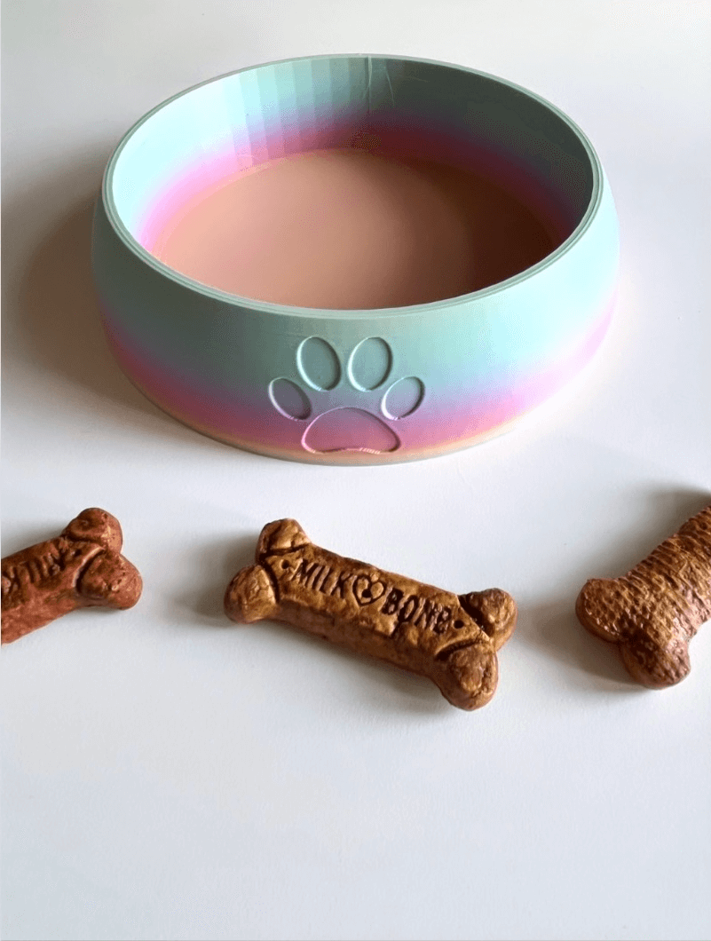PET BOWL PAW DESIGN