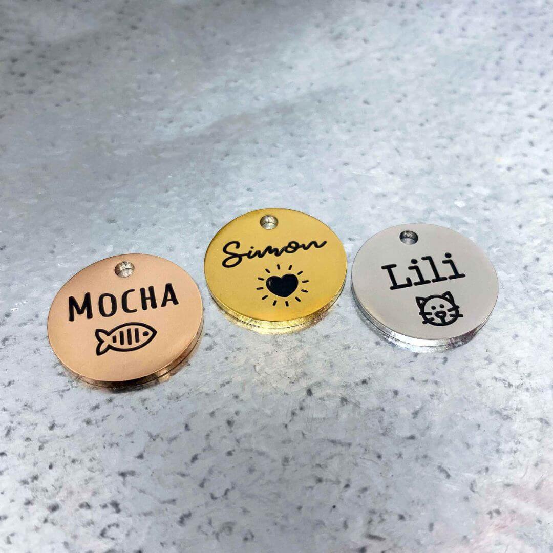 Minimal & Chic Pet Tags