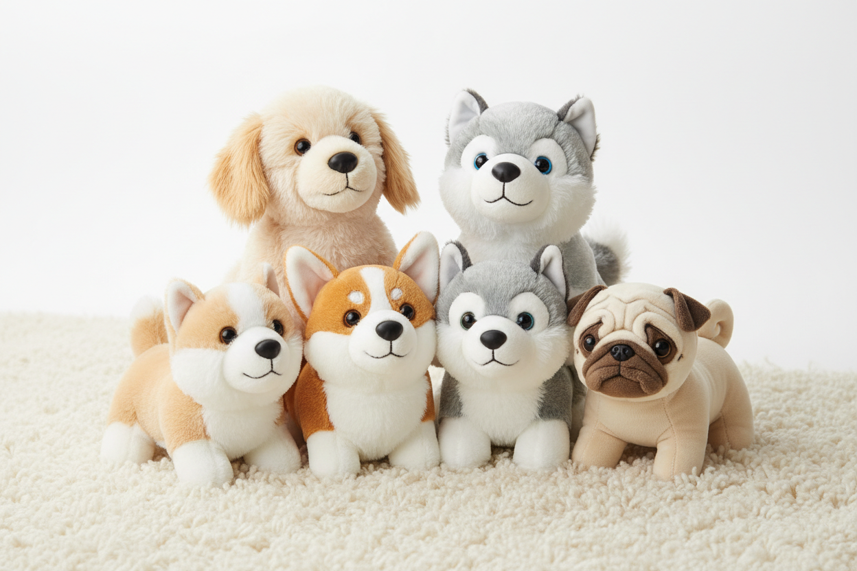 Dog Plush Toys - Stuffed Animals For Dogs & Puppies | Tag4MyPet Canada