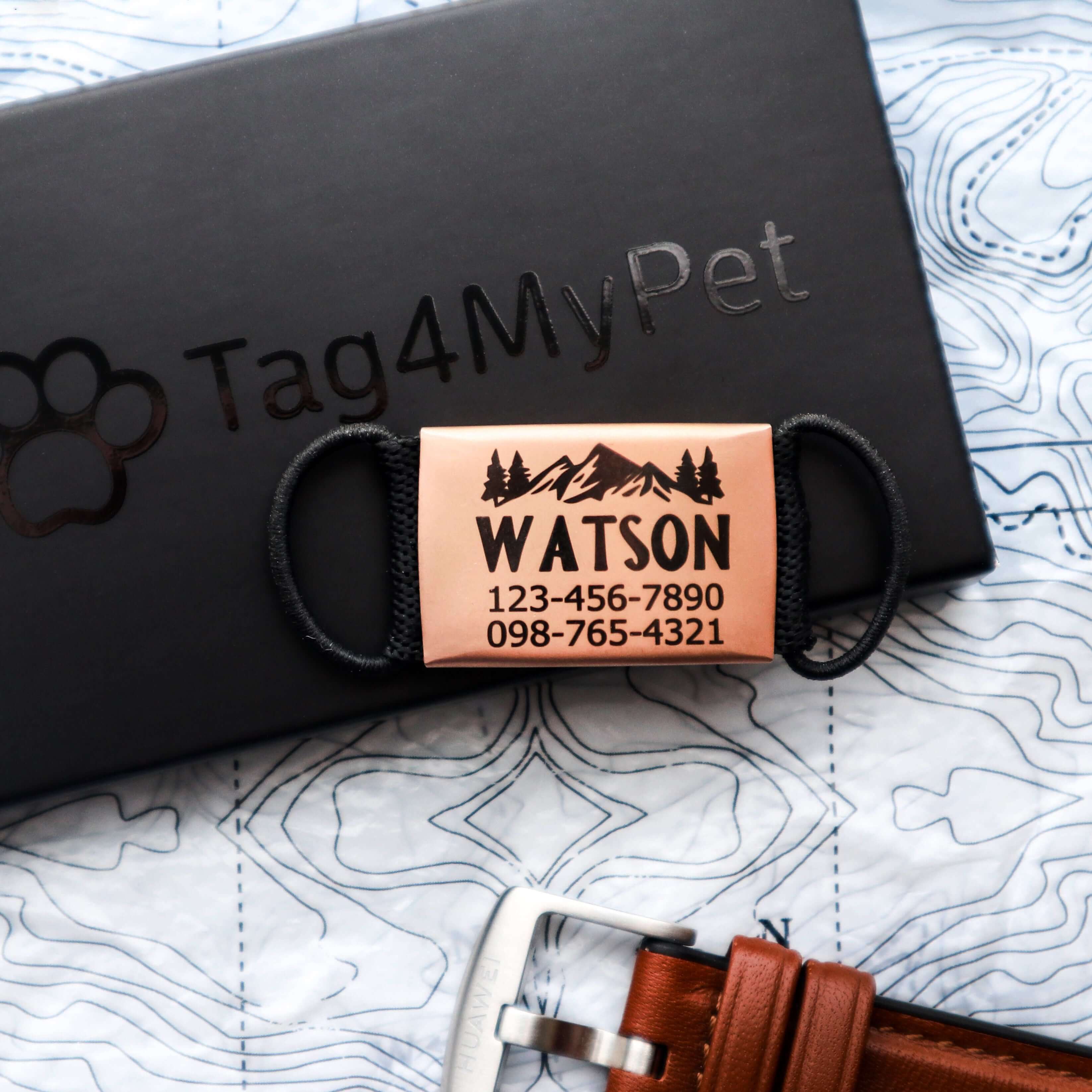 Slide On Pet Tags (silent tags) | Tag4MyPet