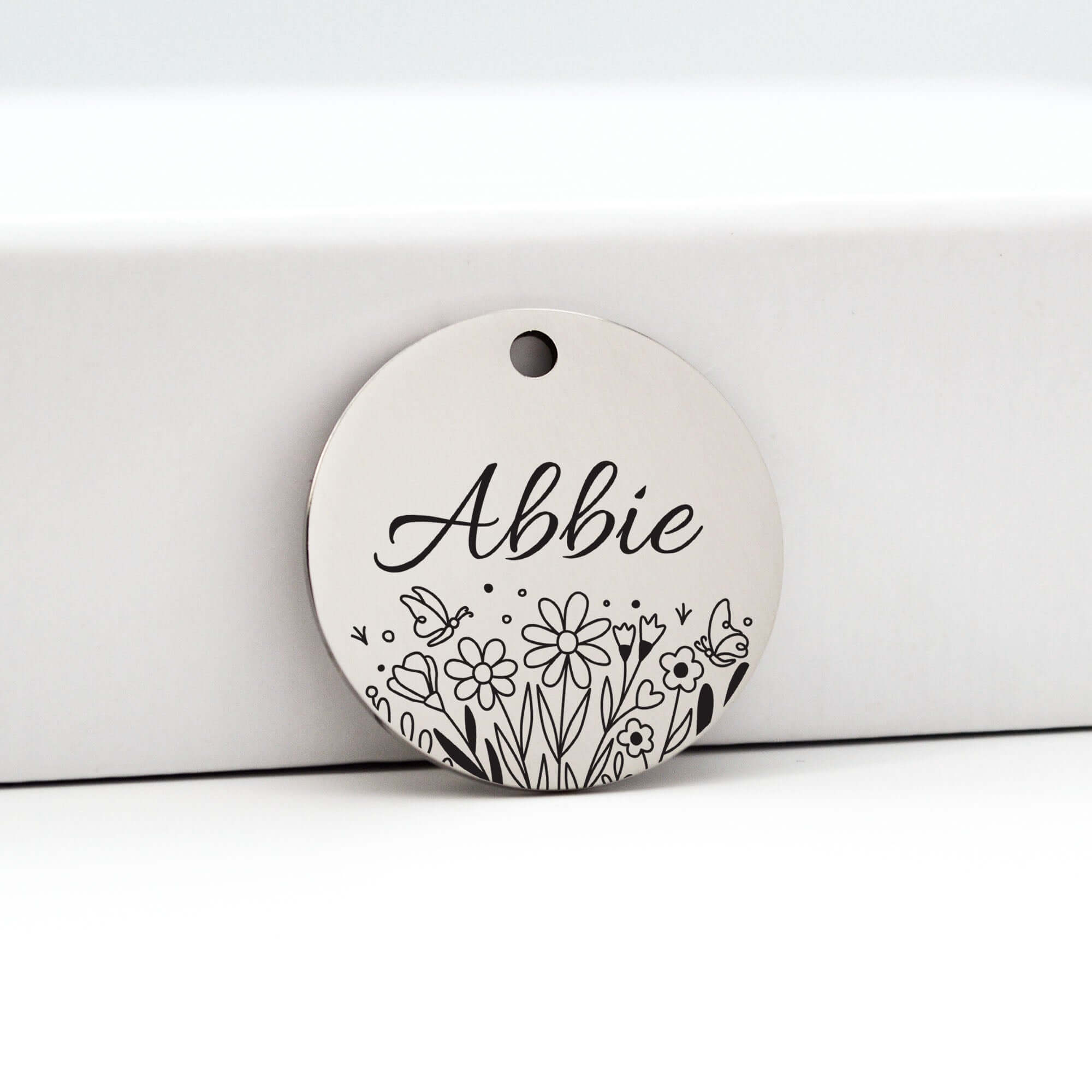 Pet ID Tags for Dogs in Silver  | Tag4MyPet