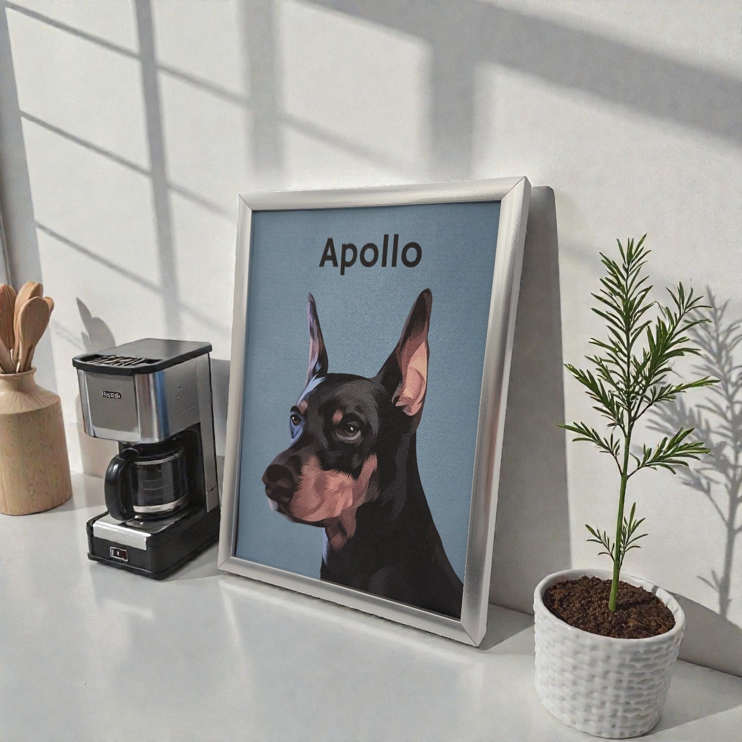 Pet Memorial Portrait – Personalized Pet Memorial Artwork