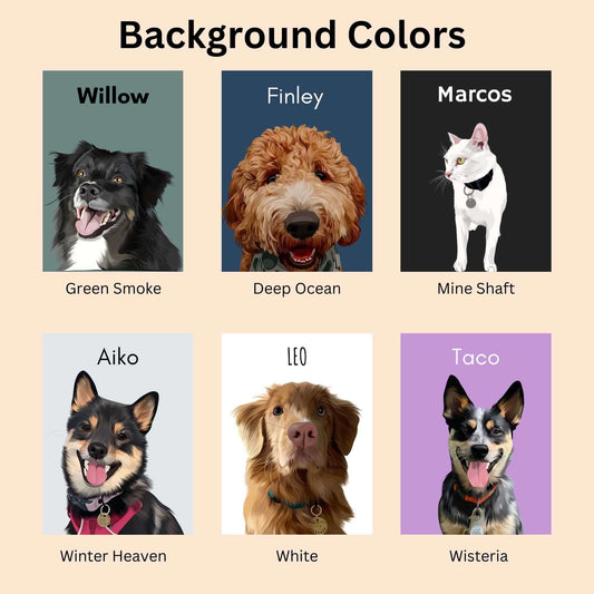 Dog Portraits | Tag4MyPet