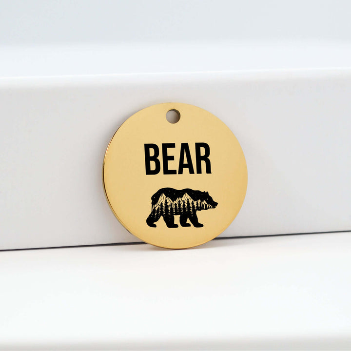 Custom Laser Engraved Dog Tags in Gold | Tag4MyPet