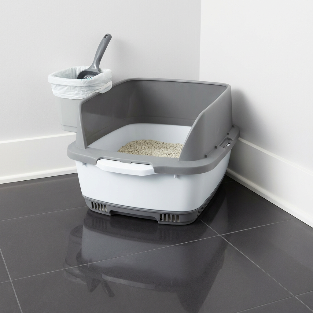 Litter Box with High Sides | Tag4MyPet | Ships to USA & Canada