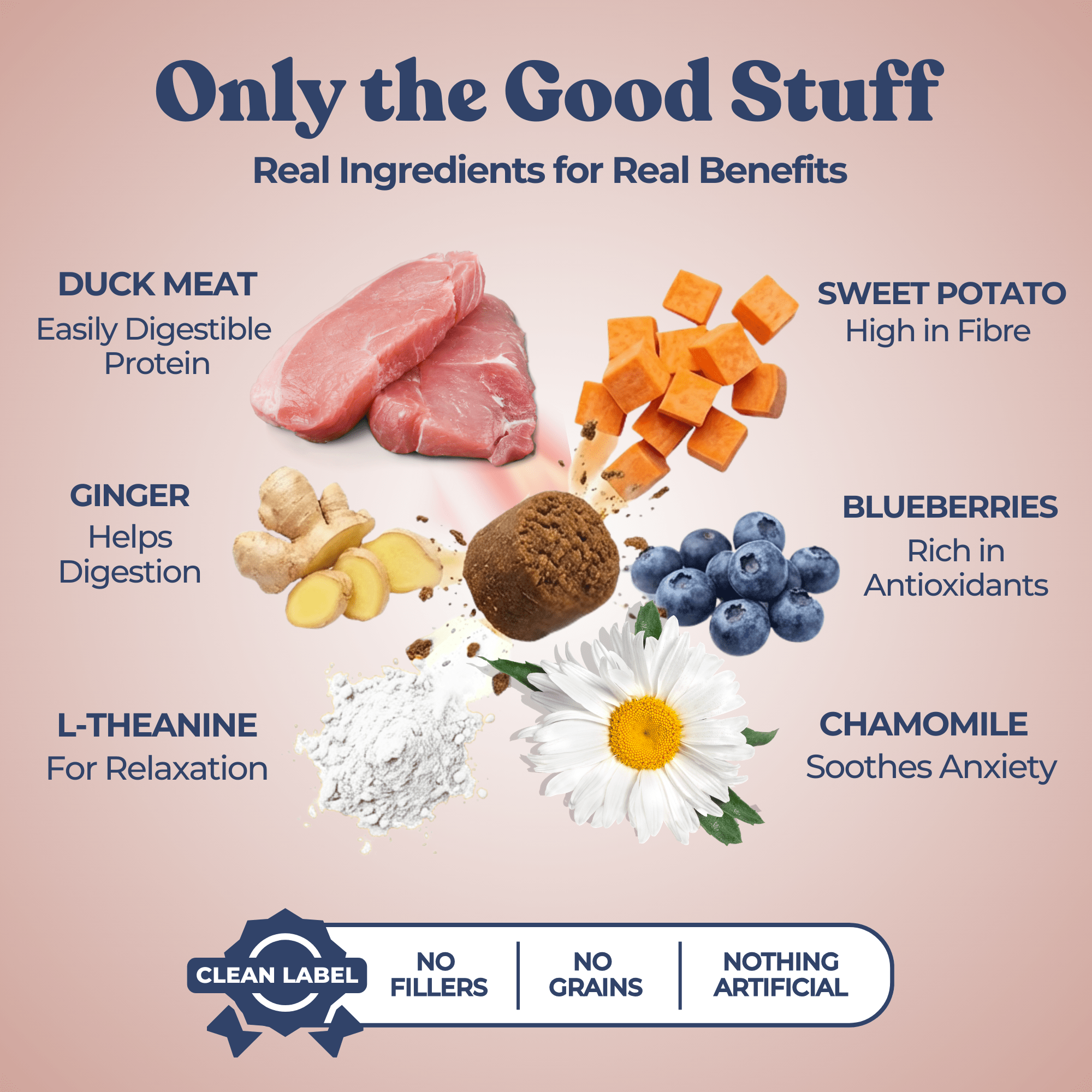 Calming dog treats ingredients 