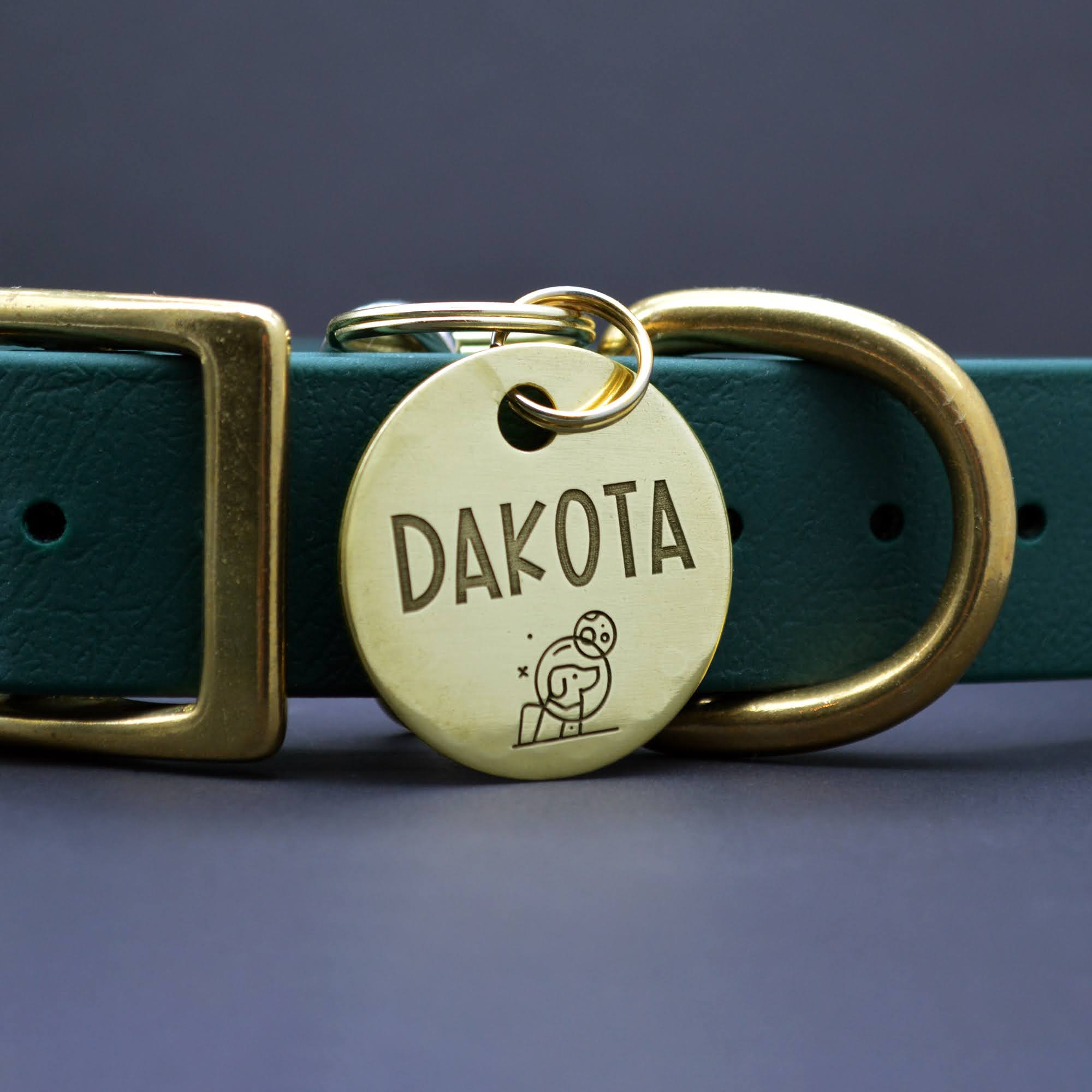 Deep Laser-Engraved Pet Tag