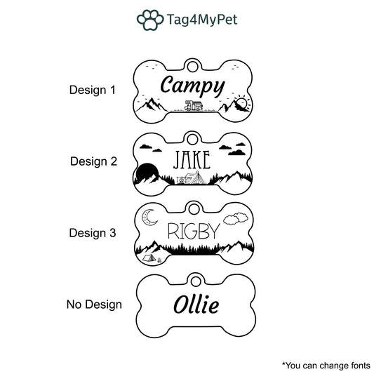 Dog ID Tags for Pets Designs | Tag4MyPet