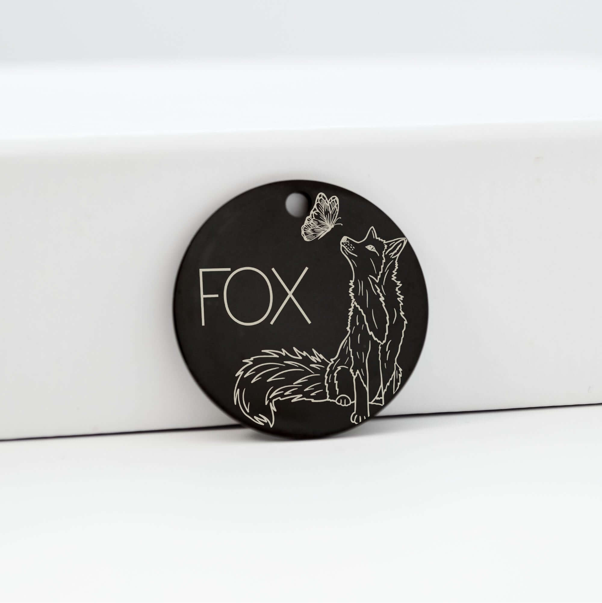 Canine ID Tags in Black | Tag4MyPet