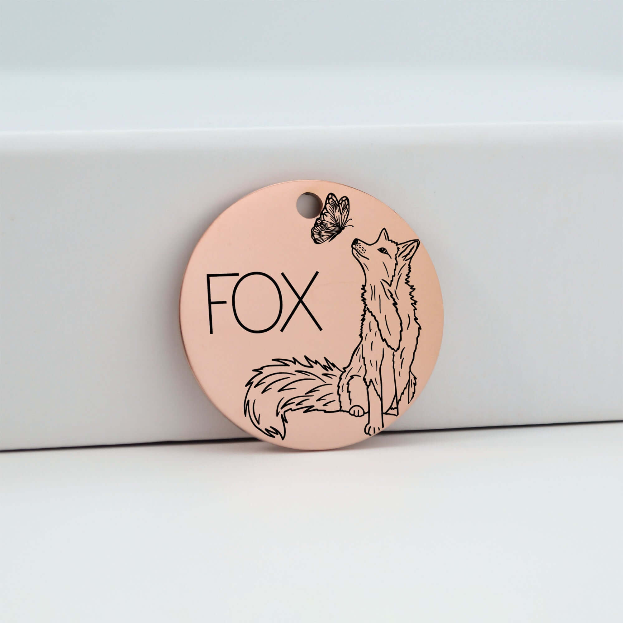 Canine ID Tags in Rose Gold | Tag4MyPet