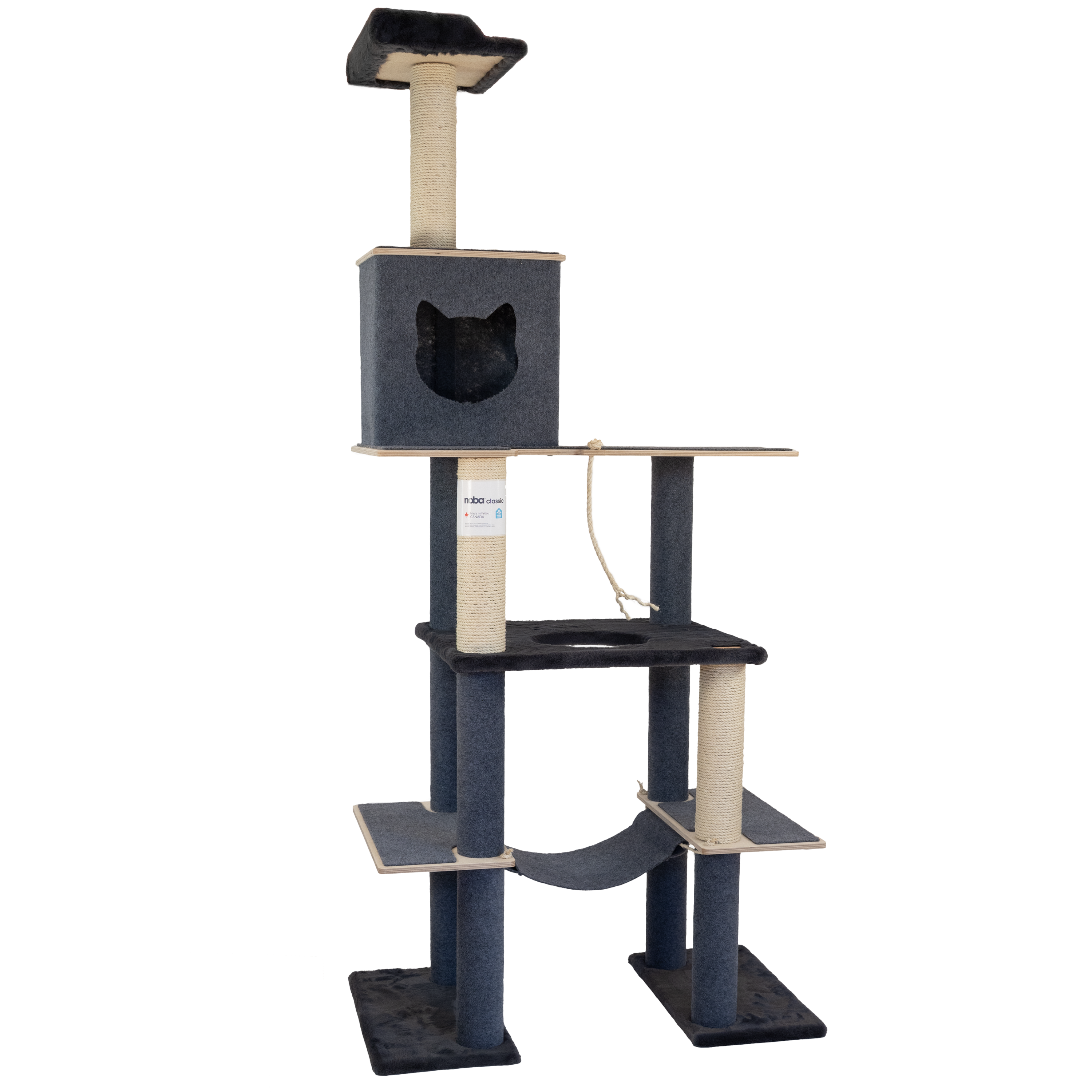 Grey Cat Tree | Tag4MyPet | Ships to USA and Canada