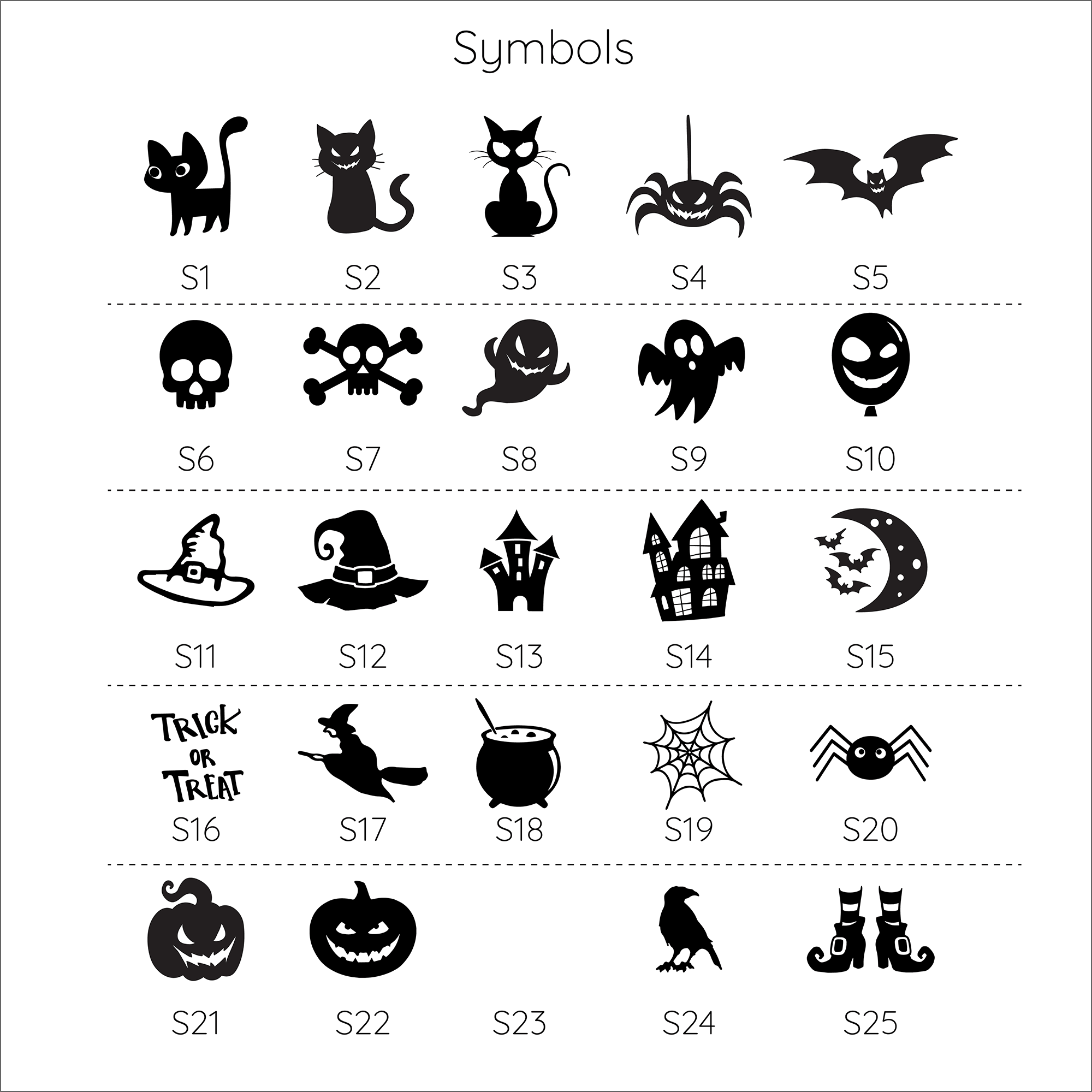 Dog Tag Symbols