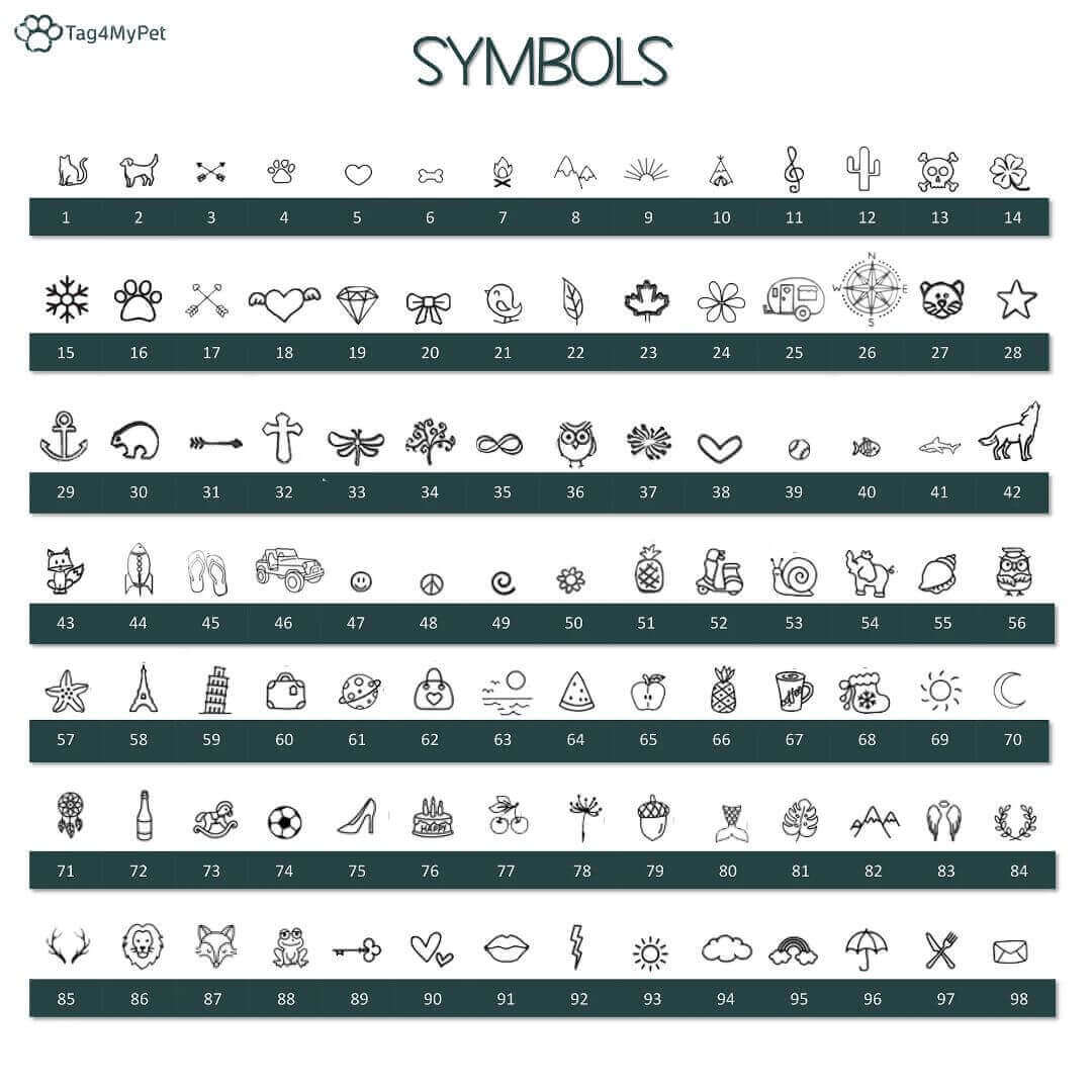 Handstamped Symbols Page 1