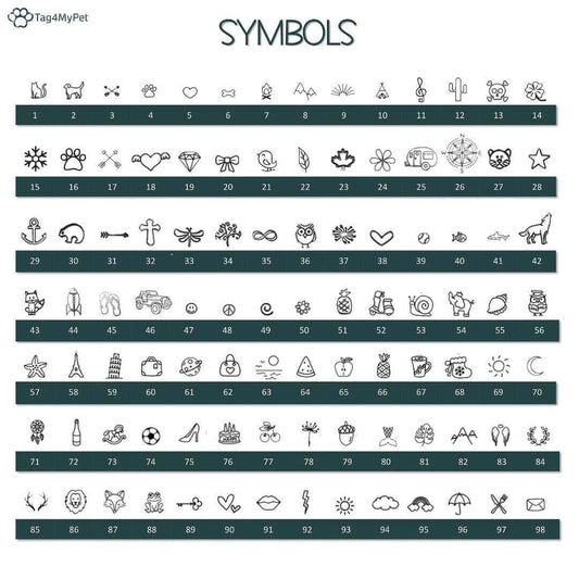 Handstamped Symbols Page 1