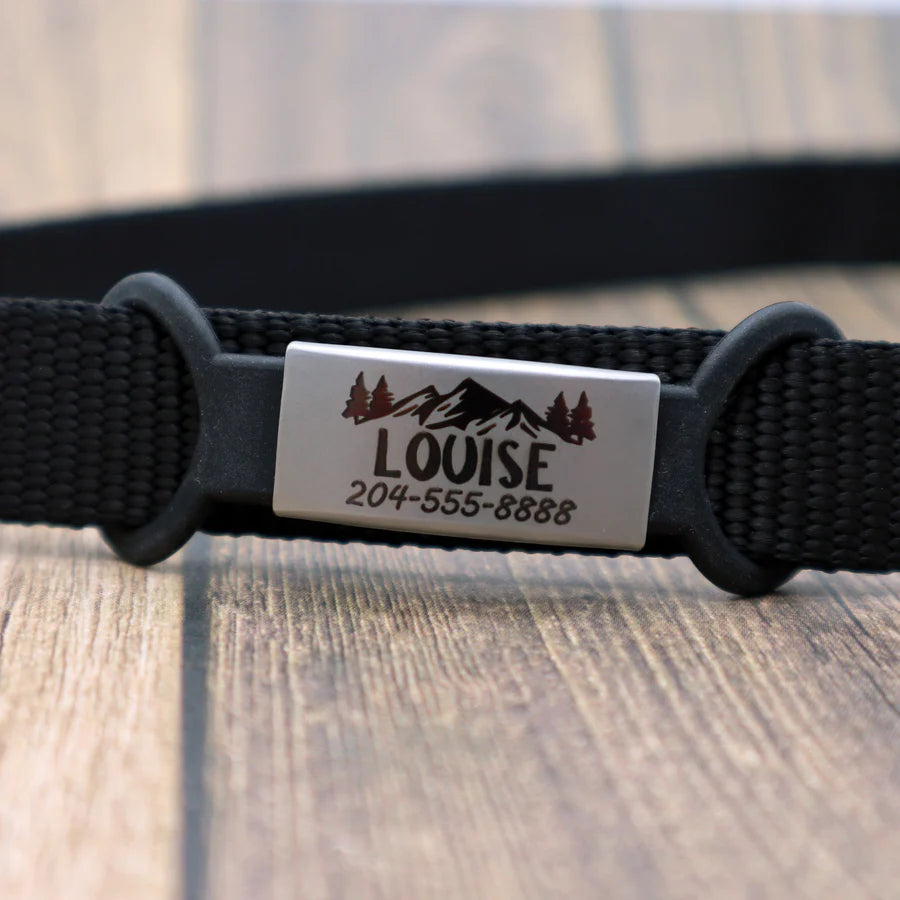 Small Slide-On Tag with Design