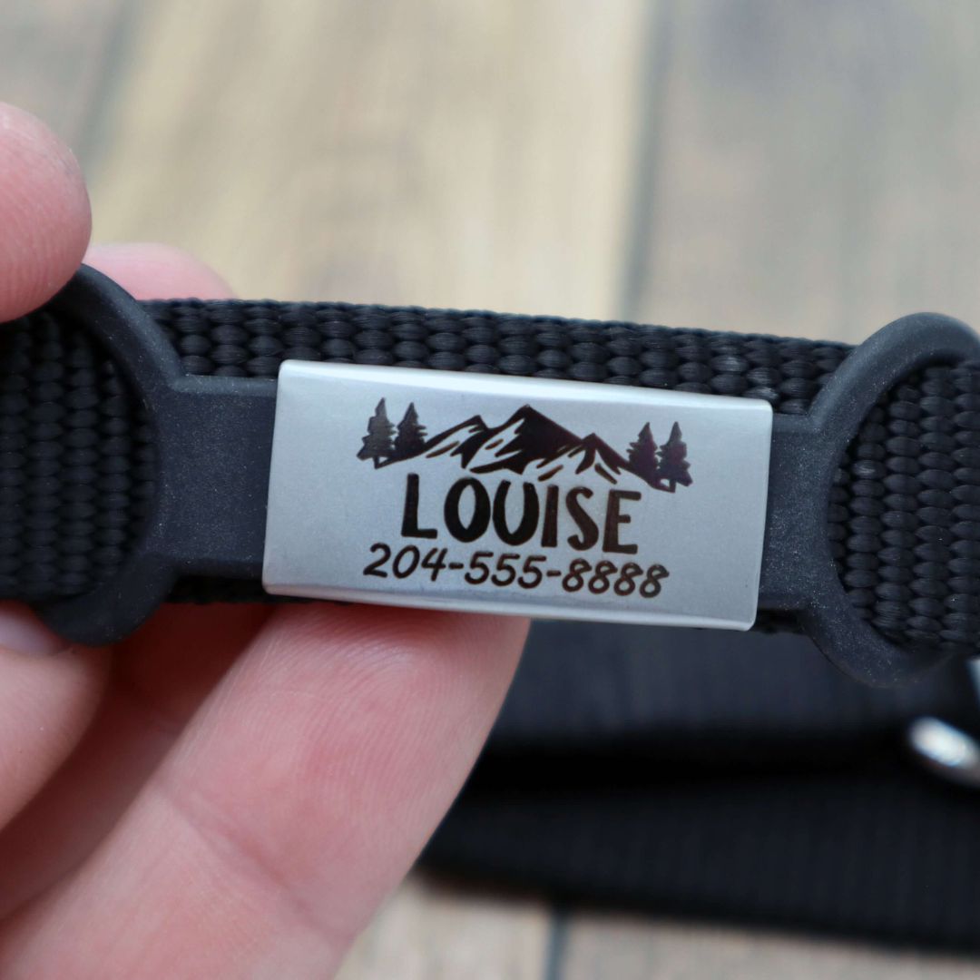 Silicone dog tags SLIDE ON