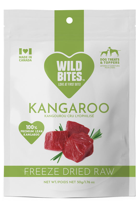 Freeze-Dried Kangaroo Dog Treats – Protein Bites