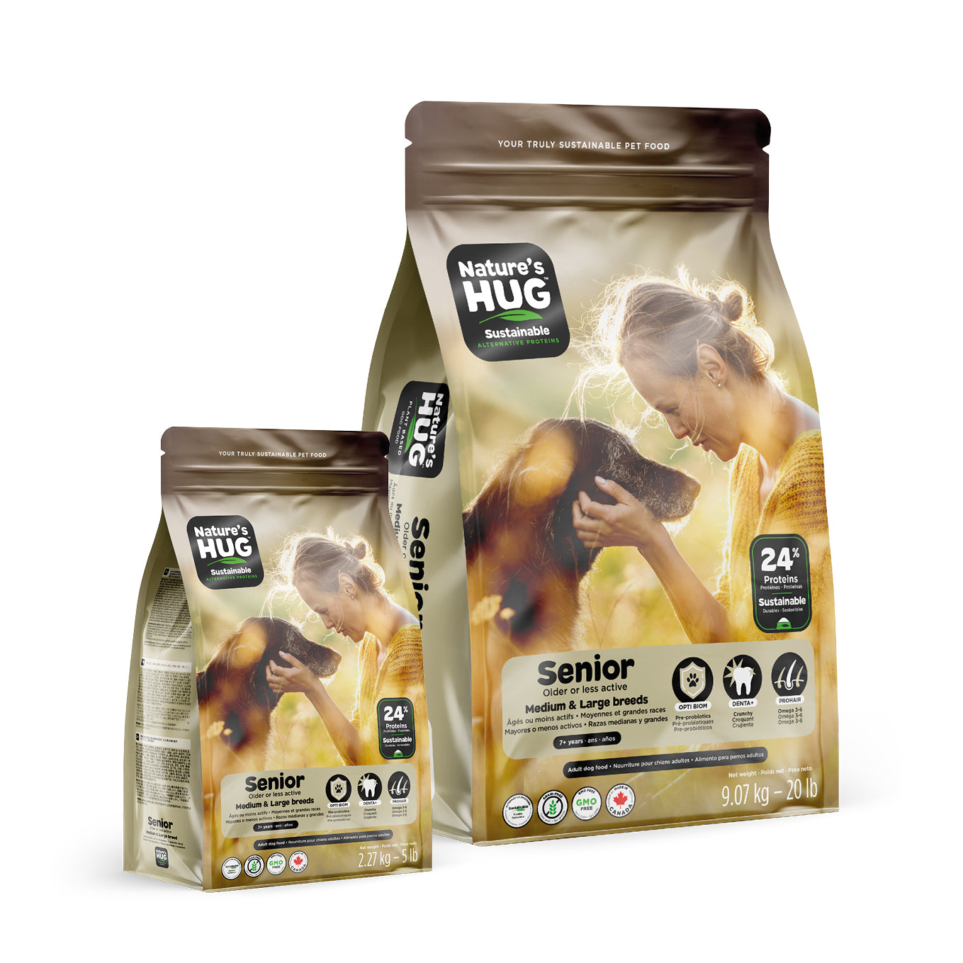 Large and Small Dog Food for Senior