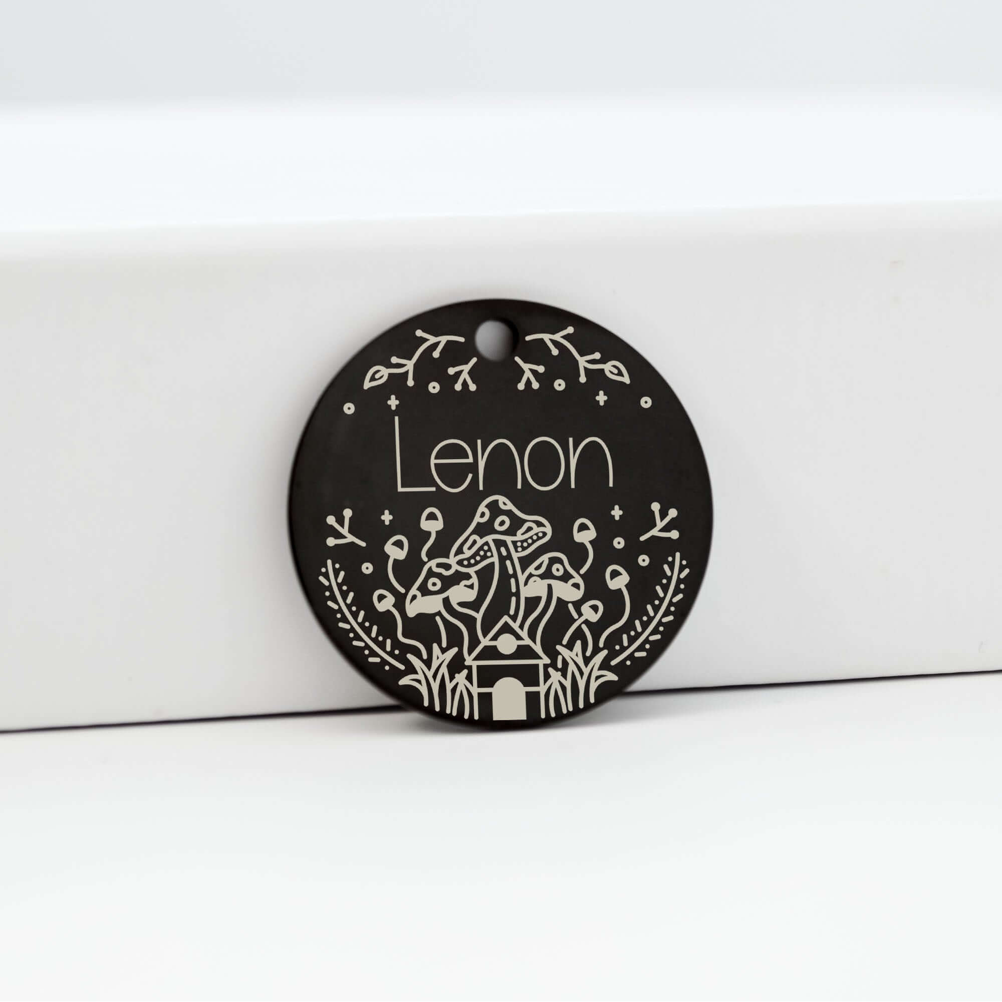 Engraved Pet Tags Canada in Black | Tag4MyPet