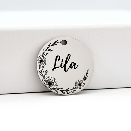 Puppy ID Tags in Silver | Tag4MyPet