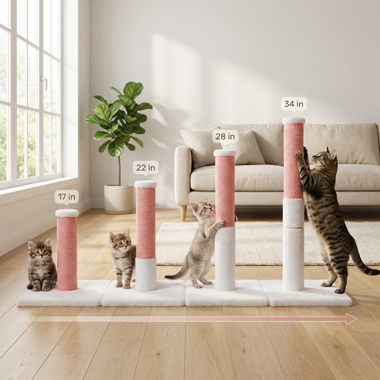 Tall Cat Scratching Post | Tag4MyPet | Ships to Canada and USA