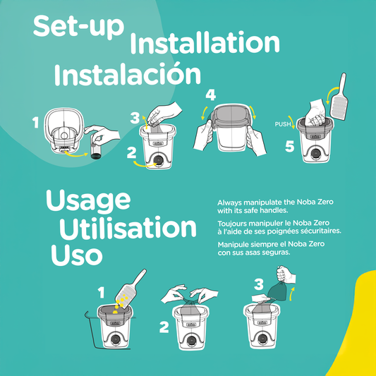Kitty Litter Disposal System | Tag4MyPet | Ships to USA and Canada
