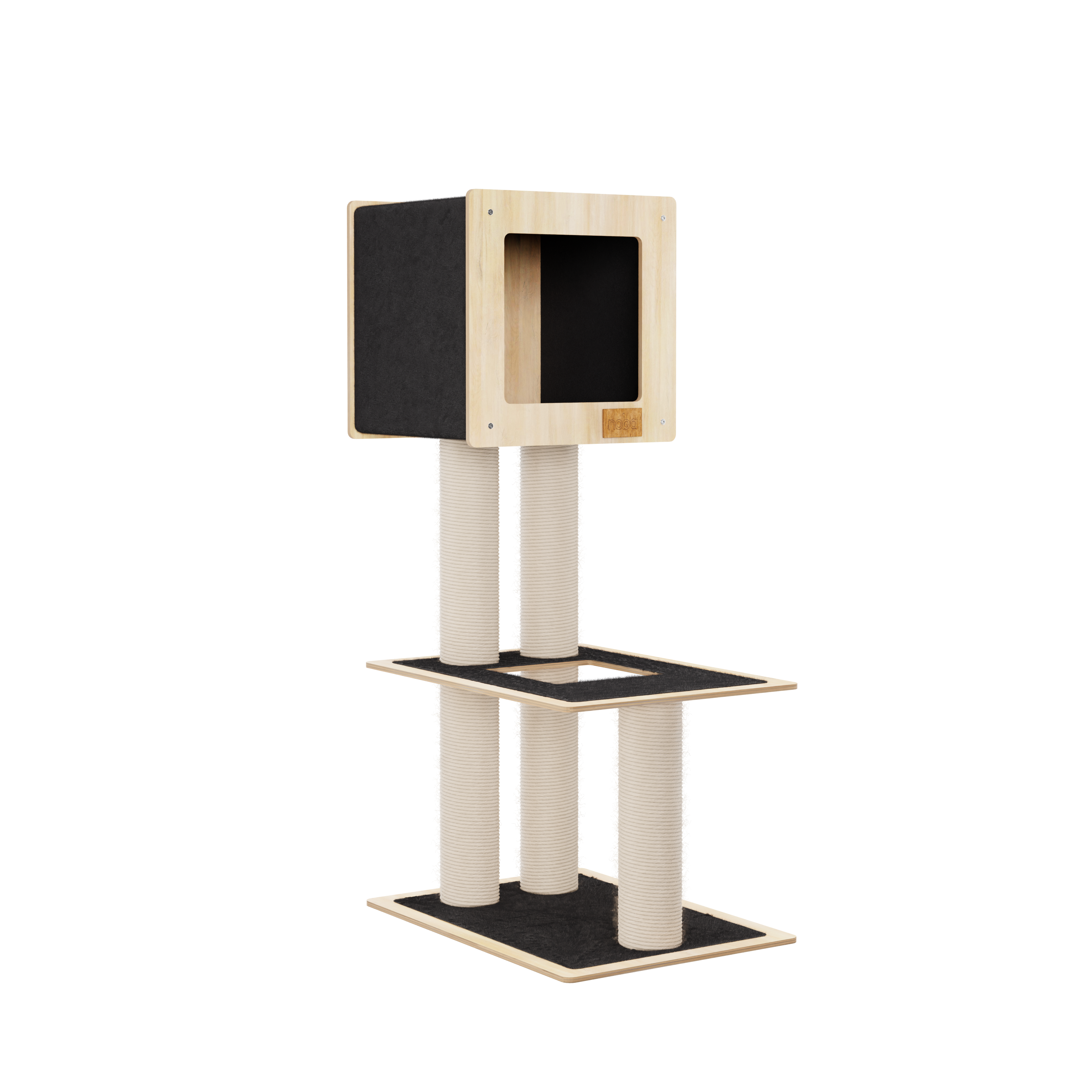 Hut Deluxe Cat Tree – Ultimate Playground for Cats