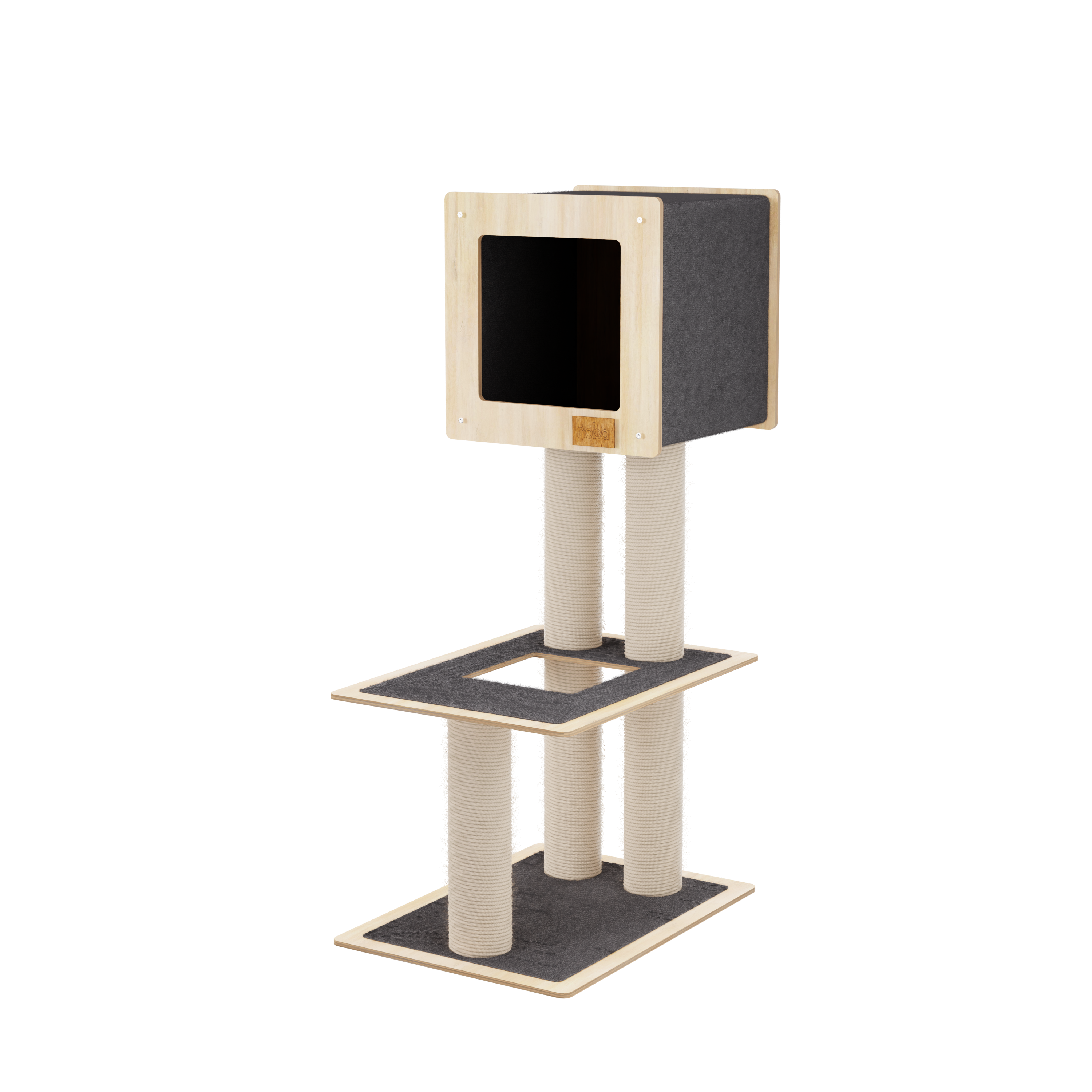 Hut Deluxe Cat Tree – Ultimate Playground for Cats