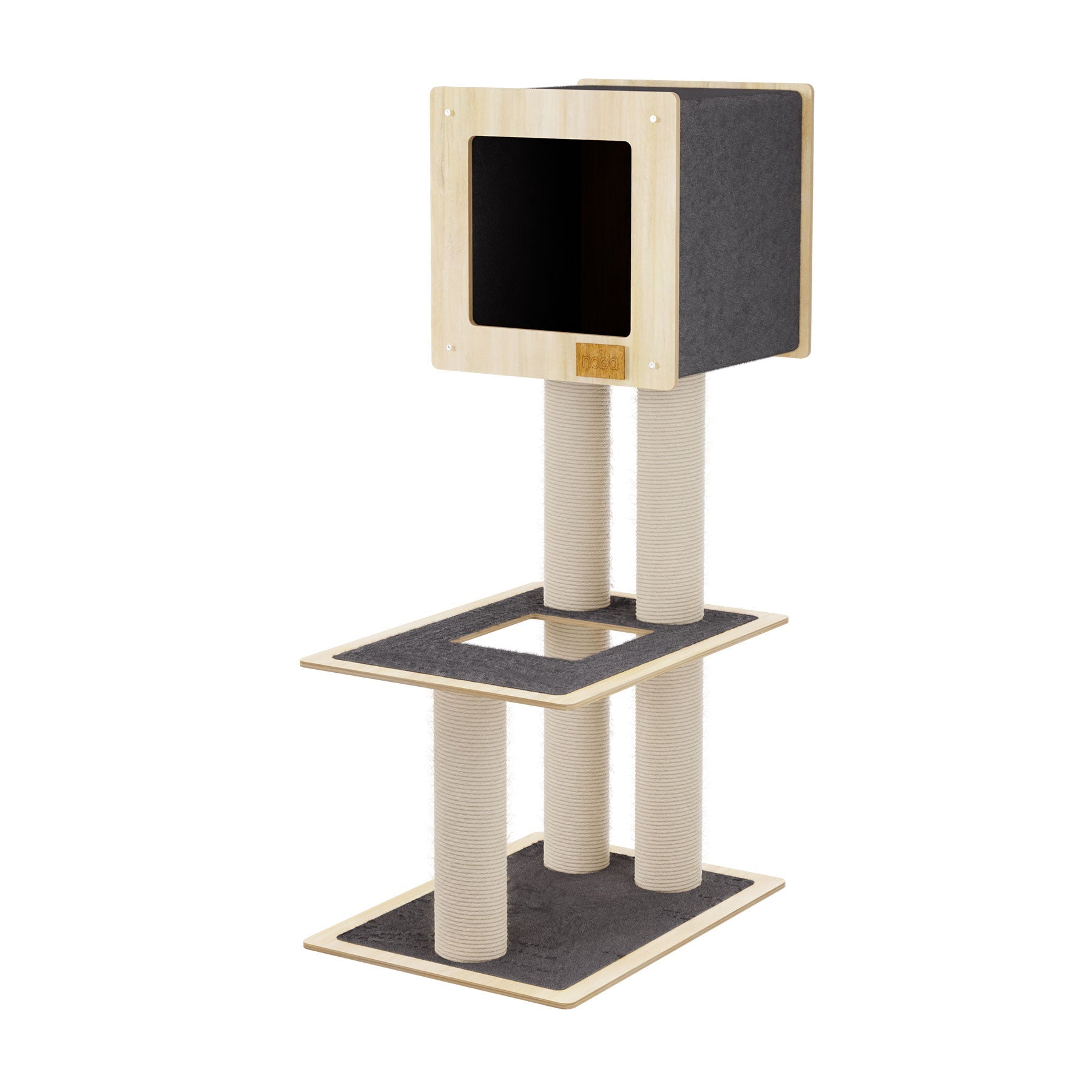 Hut Deluxe Cat Tree – Ultimate Playground for Cats