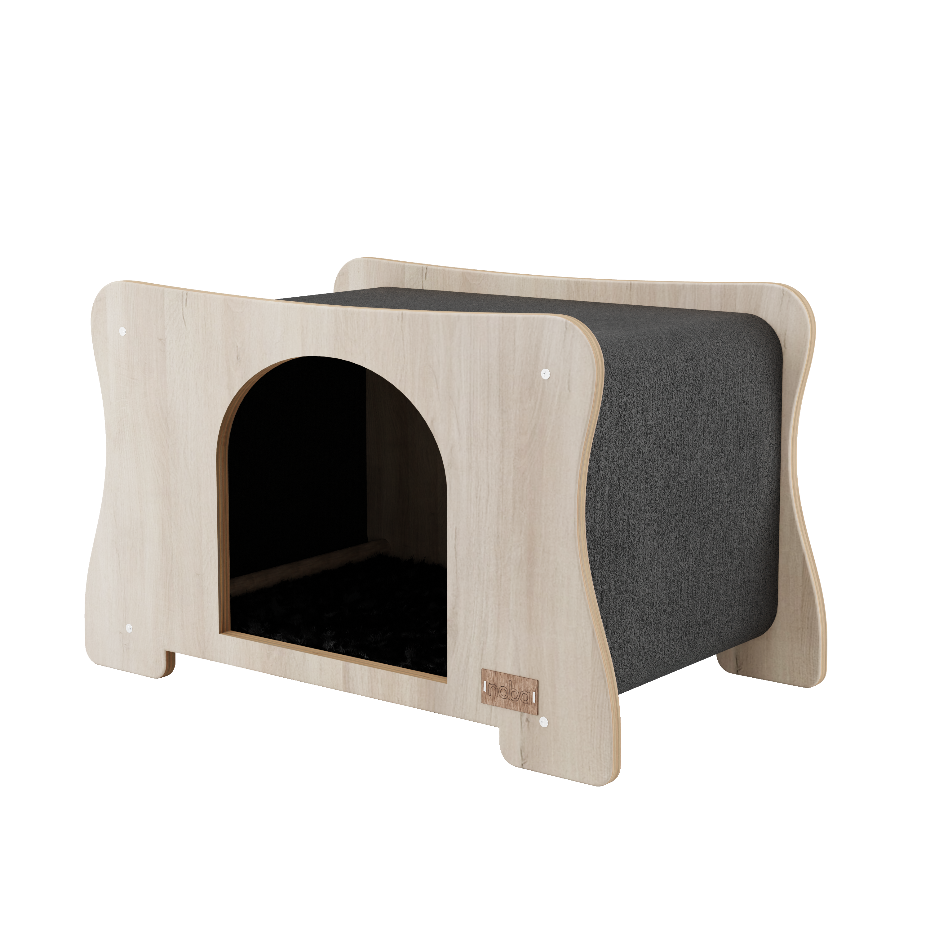 Hammock Scratchable Cat House – Modern Comfort & Play