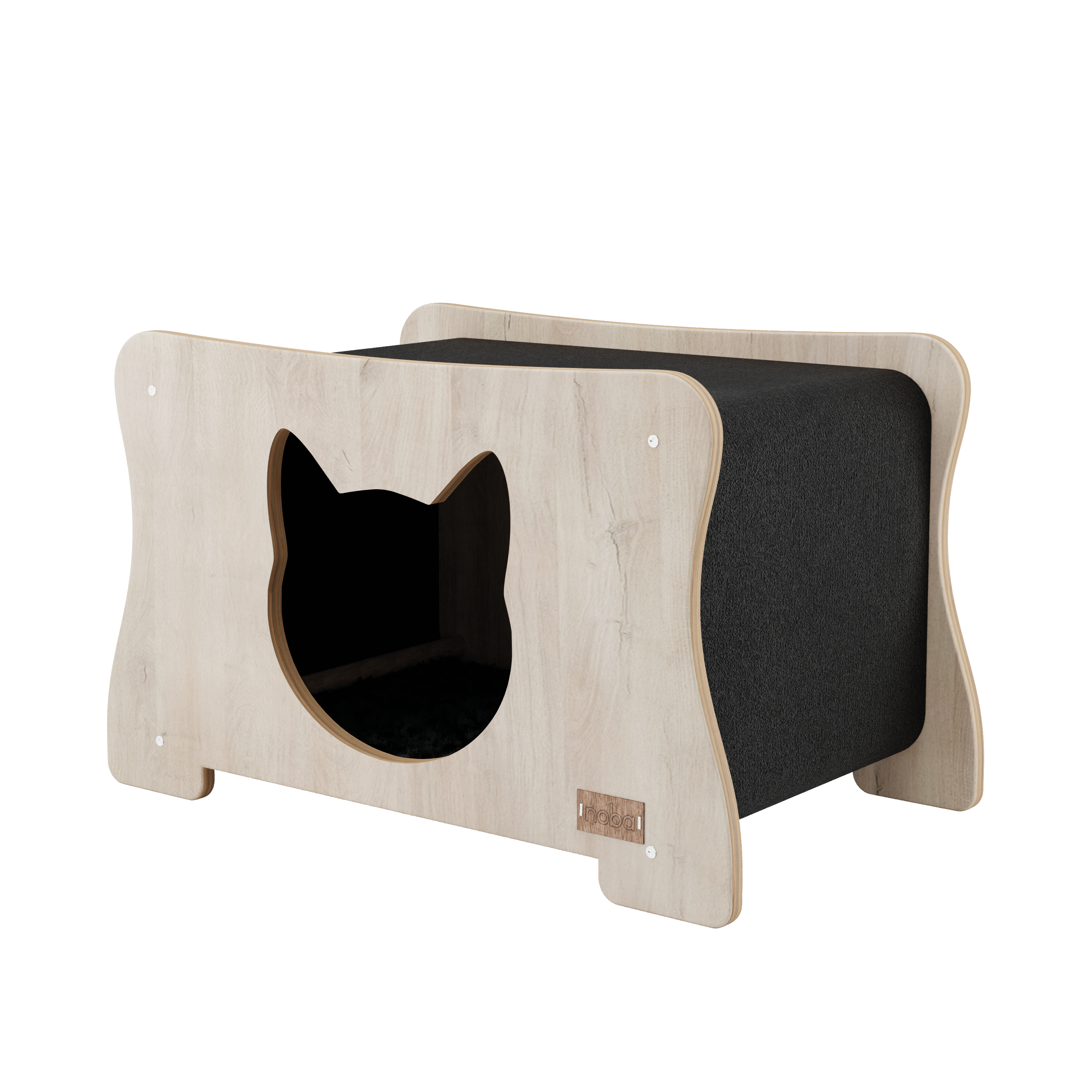 Hammock Scratchable Cat House – Modern Comfort & Play