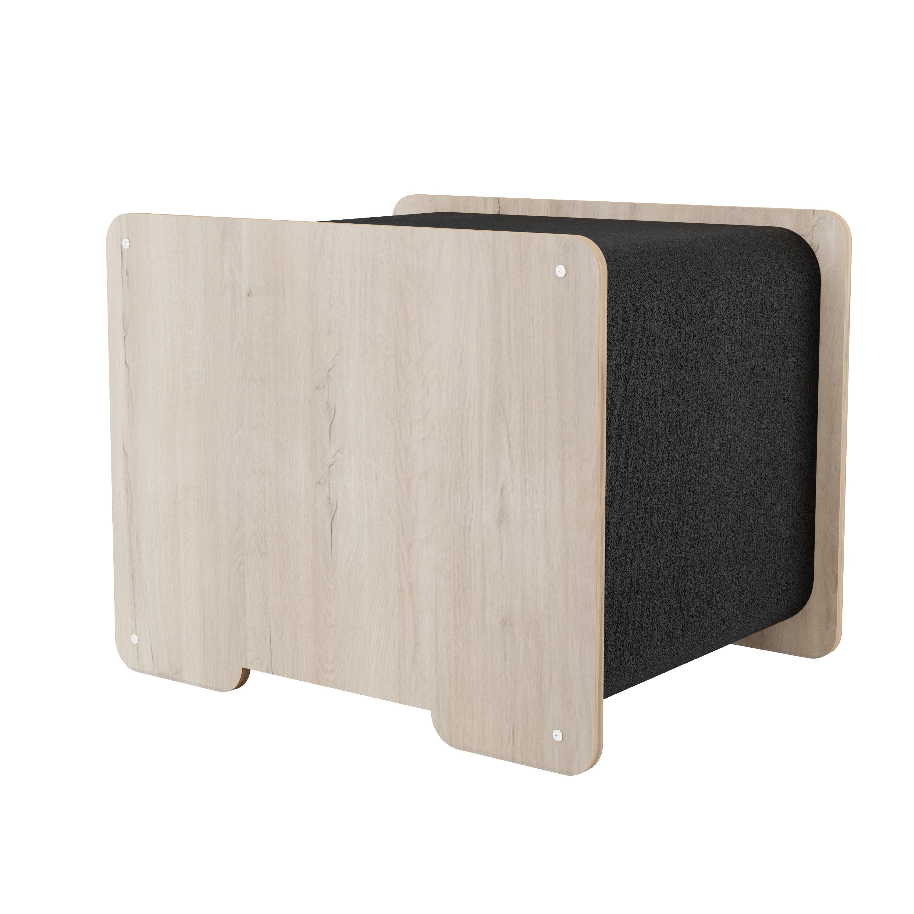 The Hut Cat Hideout – Modern Cat House & Scratcher