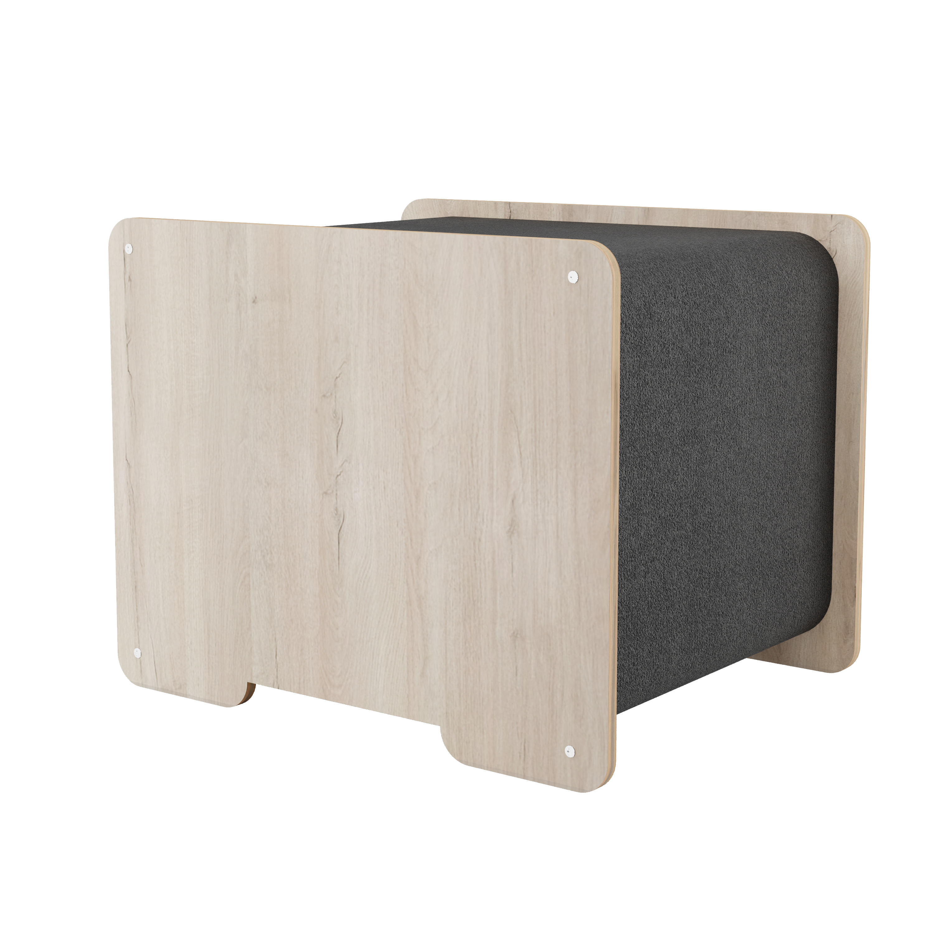 The Hut Cat Hideout – Modern Cat House & Scratcher