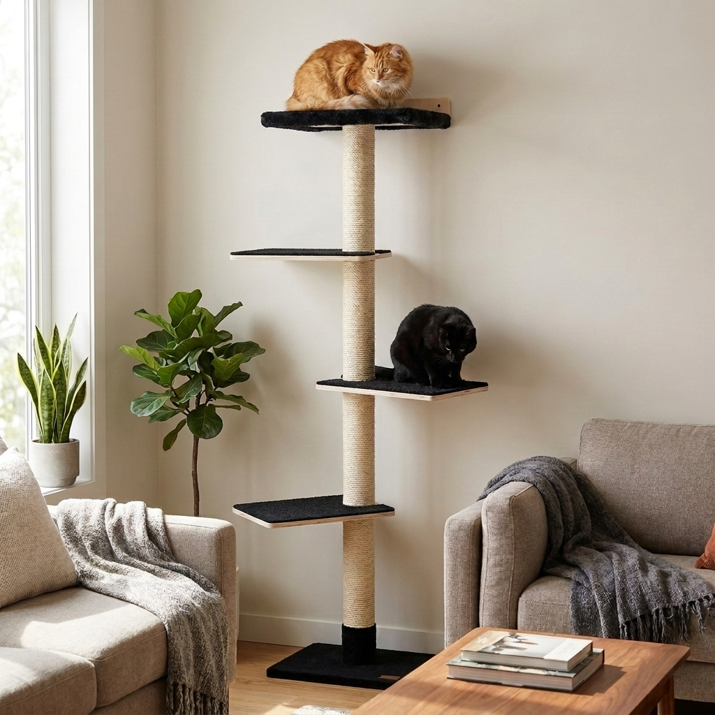 Cat Tower Carpet | Tag4MyPet | Ships to USA and Canada