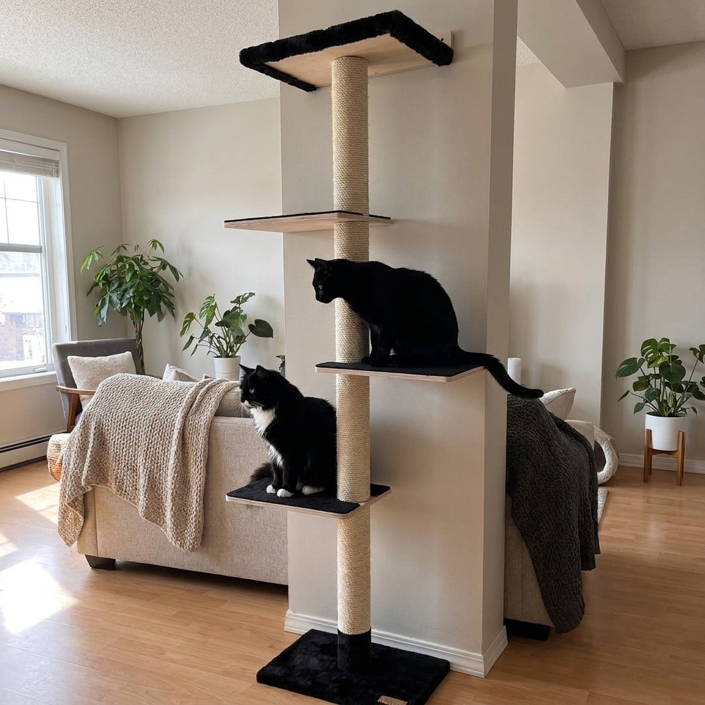 Cat Tower Carpet | Tag4MyPet | Ships to USA and Canada