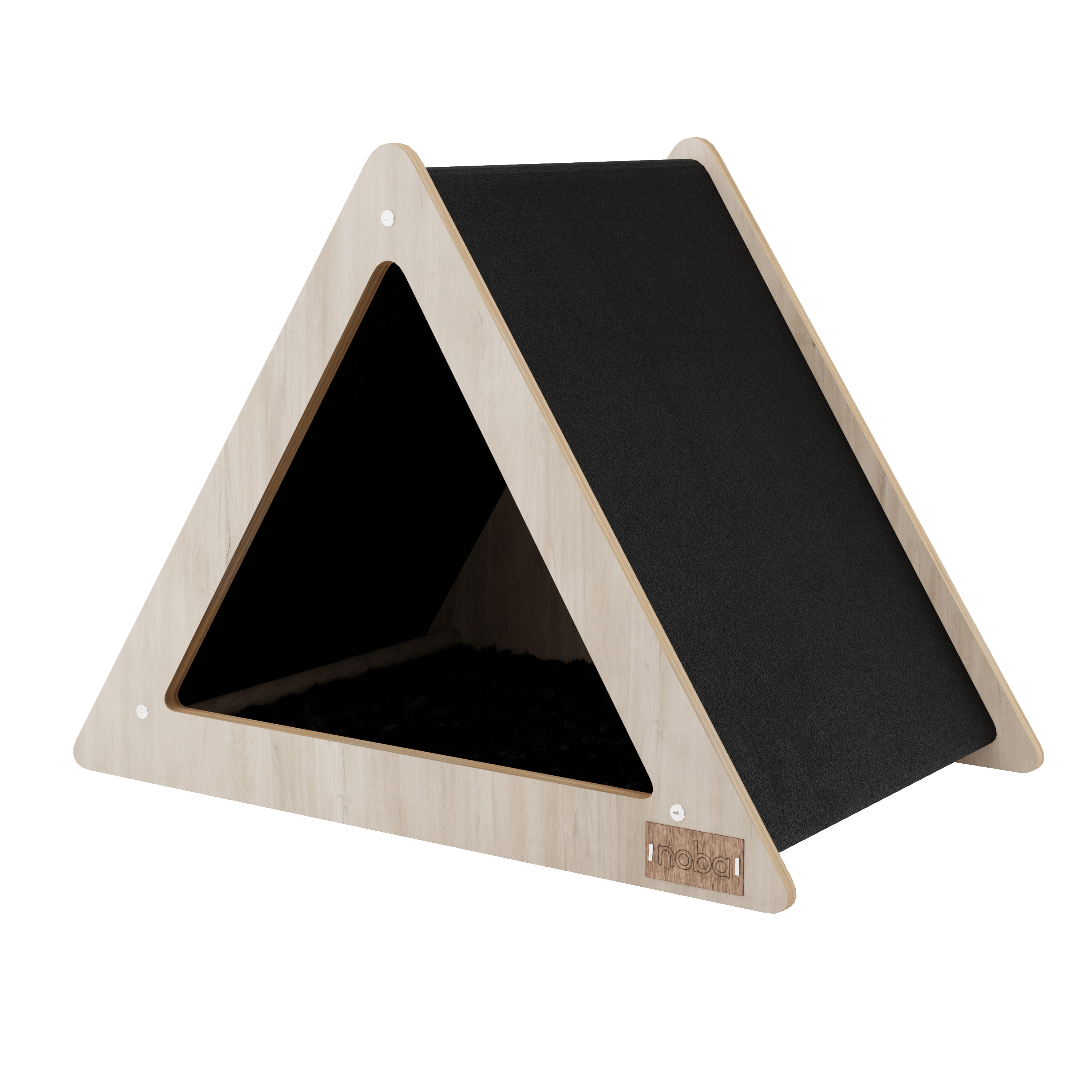 Noba Origin Scratchable Teepee Pet House – Modern Comfort & Play