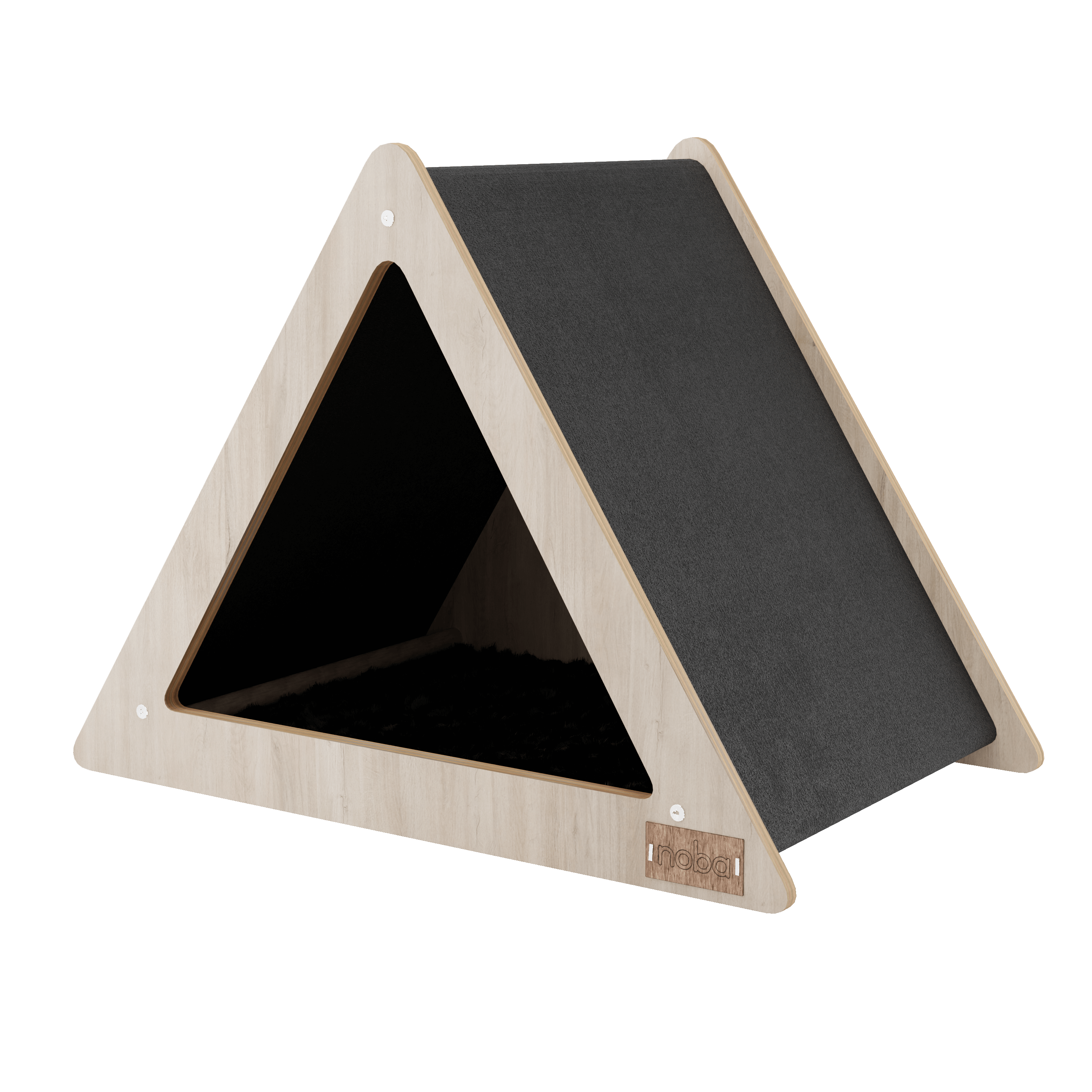 Noba Origin Scratchable Teepee Pet House – Modern Comfort & Play