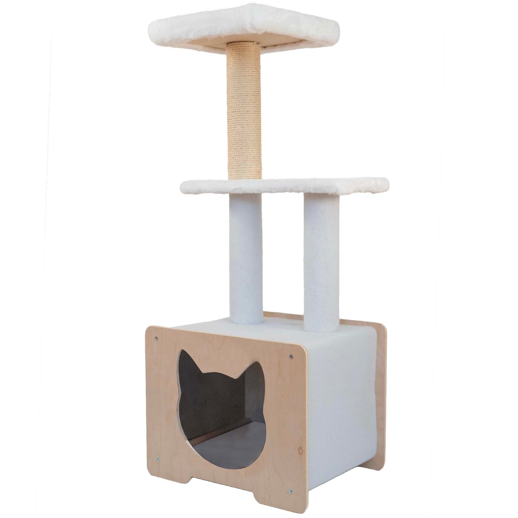 Hut Hideout Deluxe Cat Tree – The Ultimate Playground for Your Cat