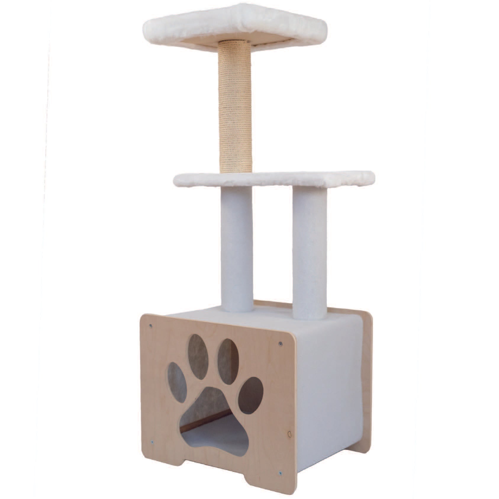 Hut Hideout Deluxe Cat Tree – The Ultimate Playground for Your Cat