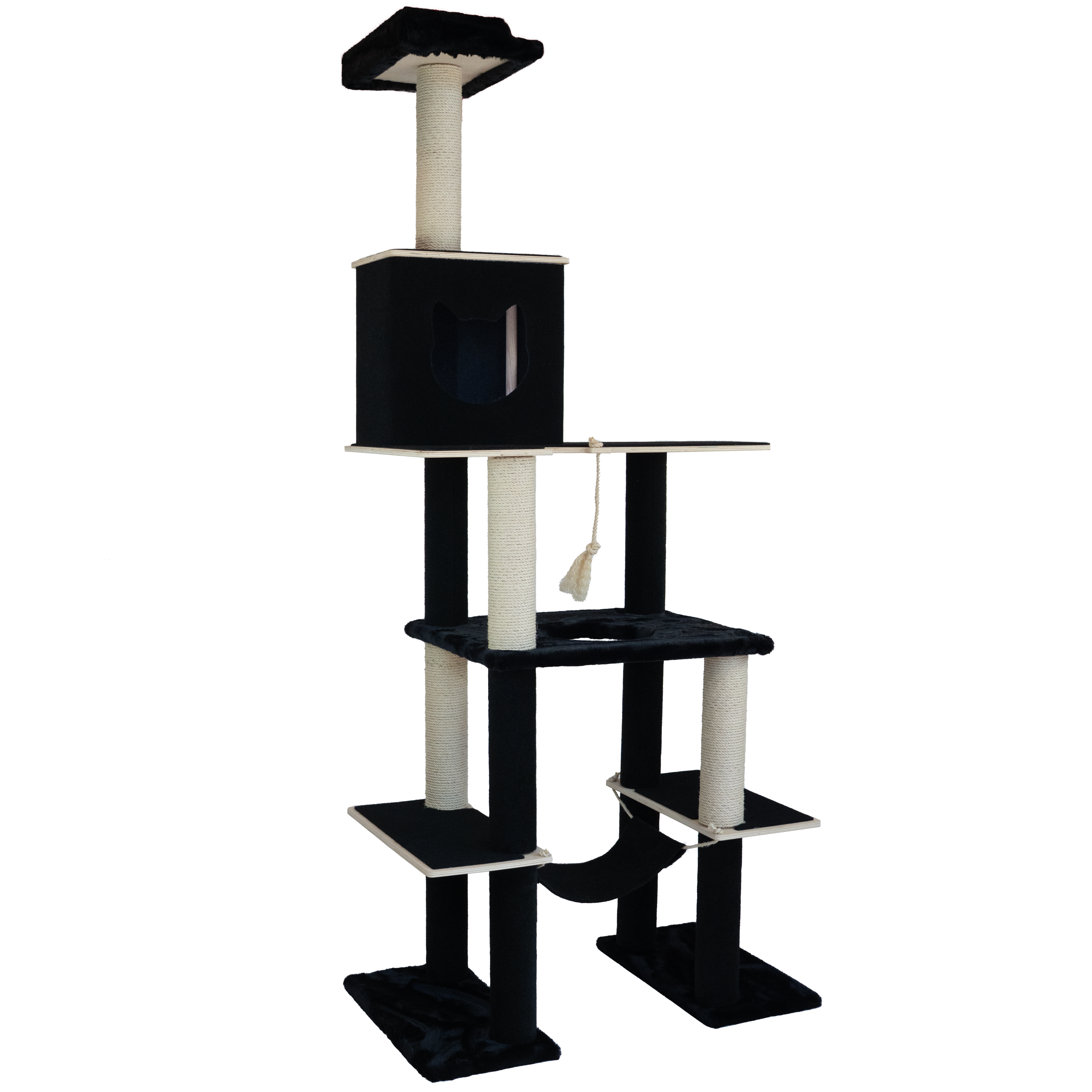 Grey Cat Tree | Tag4MyPet | Ships to USA and Canada