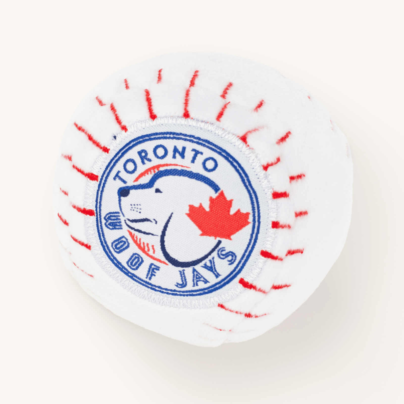 Toronto Woofjays Plush Dog Toy – Squeaky Ball Fun