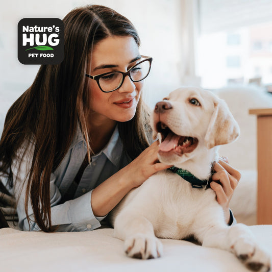 Puppy happy from best dog food for puppies