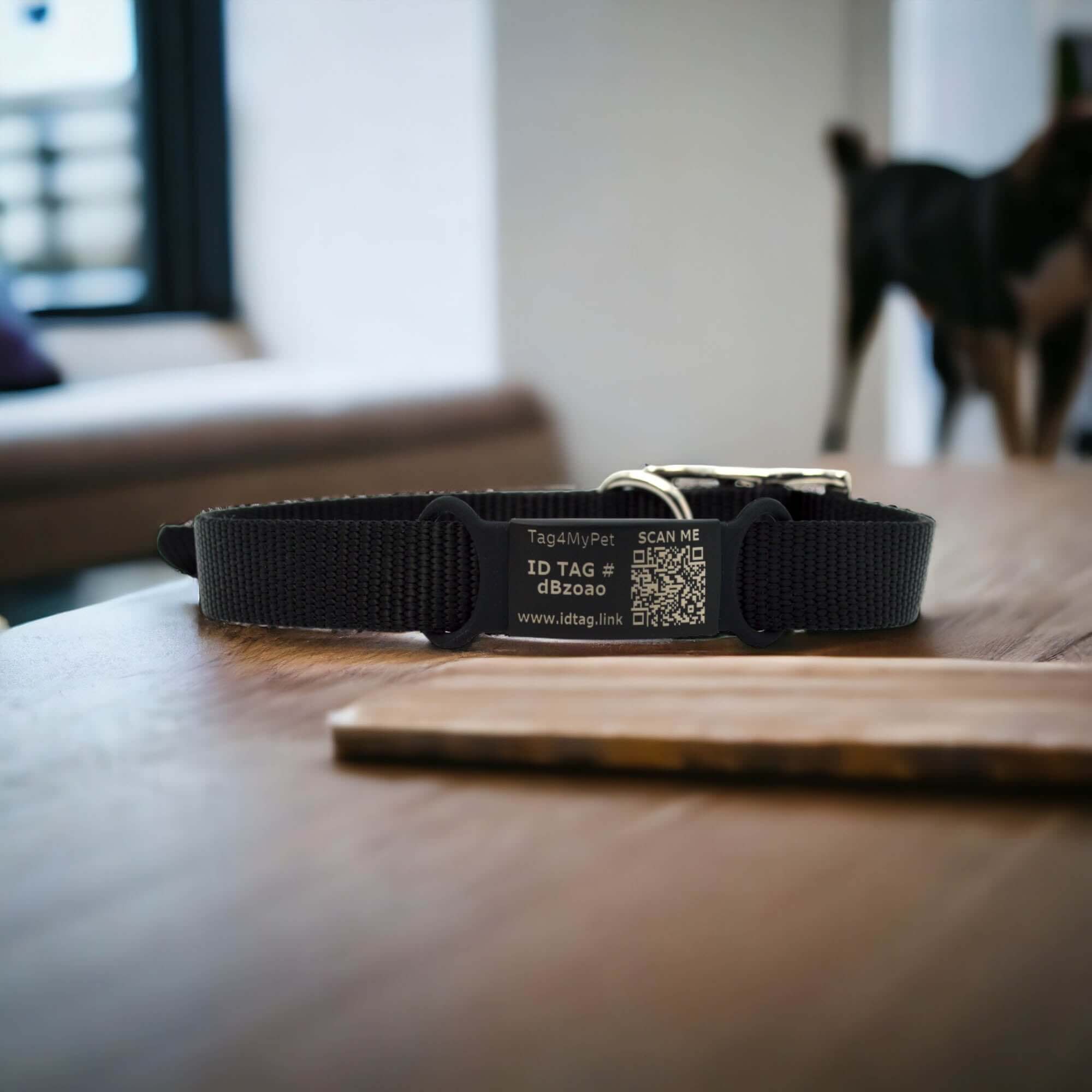 Silent Custom QR Code Dog Tag | Tag4MyPet