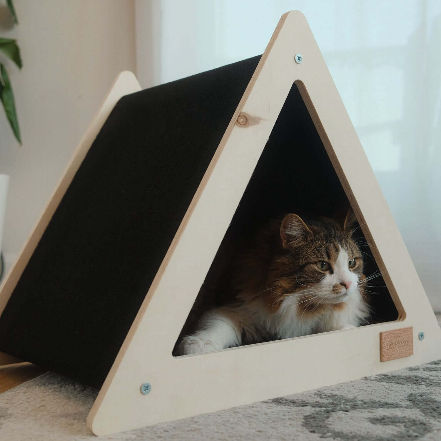 Noba Origin Scratchable Teepee Pet House – Modern Comfort & Play