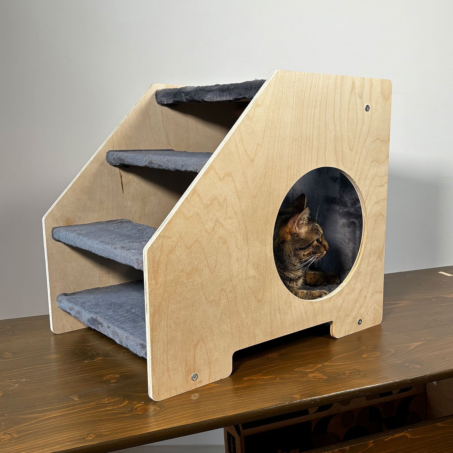 Elevate Your Pet’s Comfort with Our Stairs Hideout
