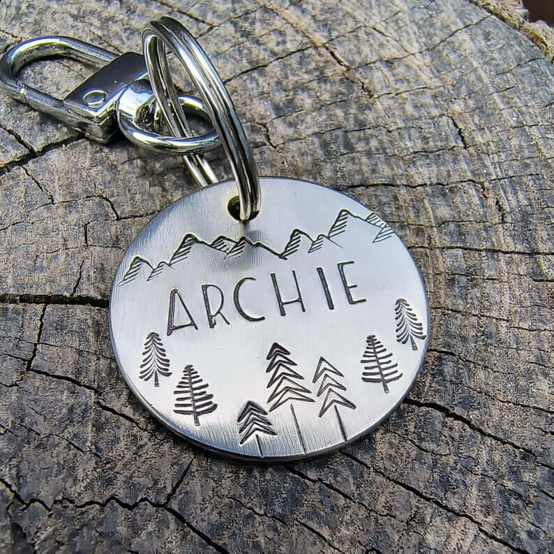 archie tag silver trees