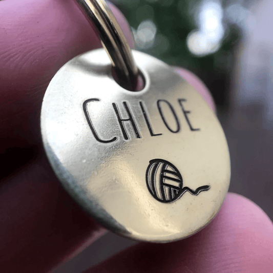Chloe Tag Silver Circle