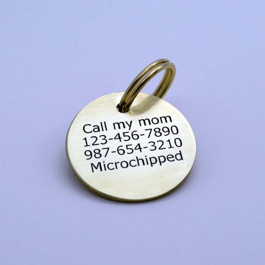 Cookie Tag Back Side