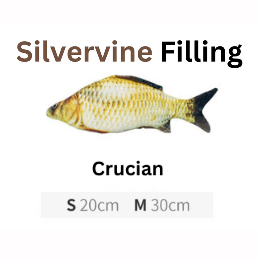 Cat toy 100% Silvervine Filled - Crucian 30CM