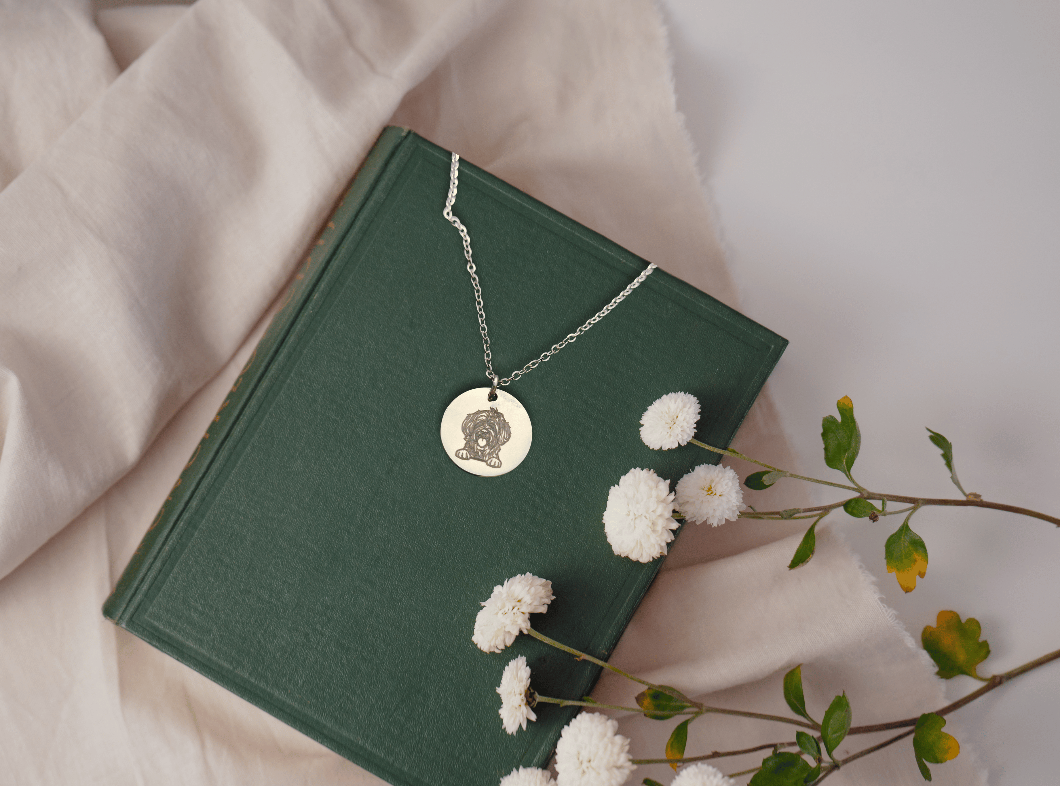 Custom Pet Necklace - Personalized Pet Gift